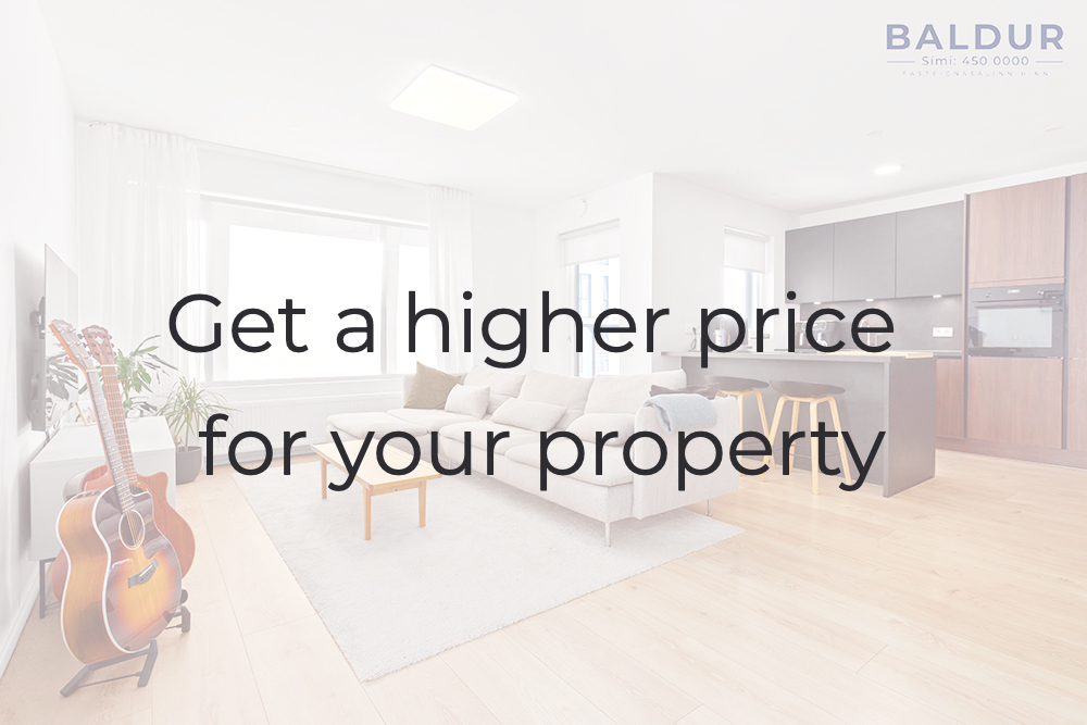 How do I get a higher price for my property?