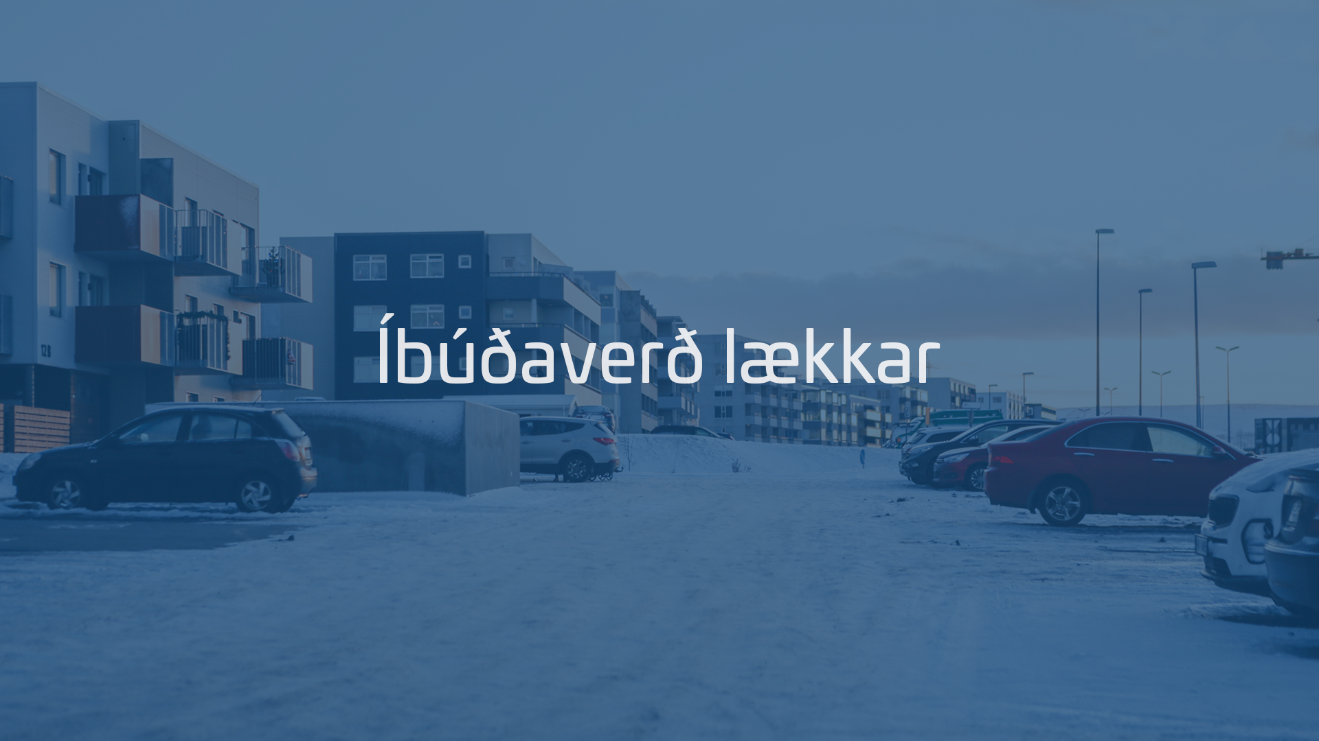 Íbúðaverð lækkaði um 0,3%